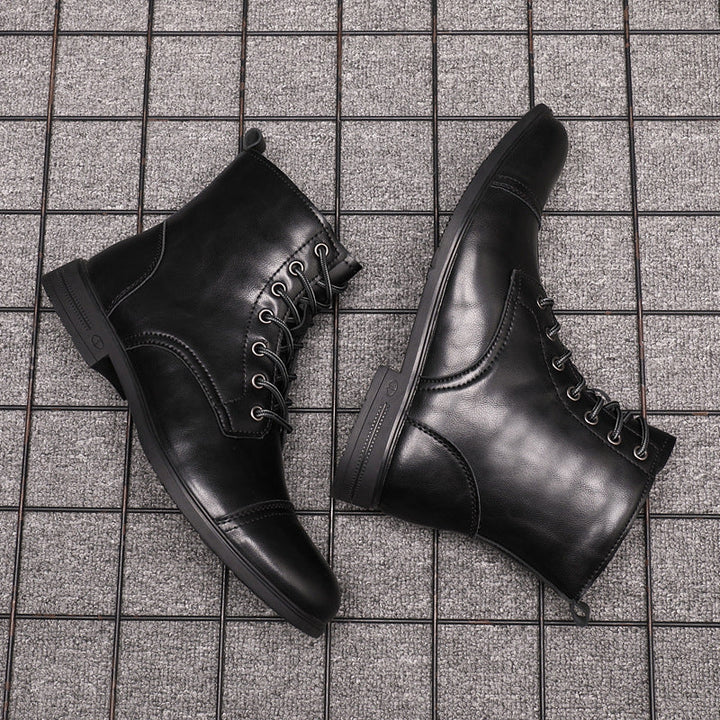 Morgan™ | Botines de cuero sintético