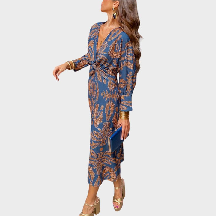 Arielle - Vestido Envoltura Boho Luxe