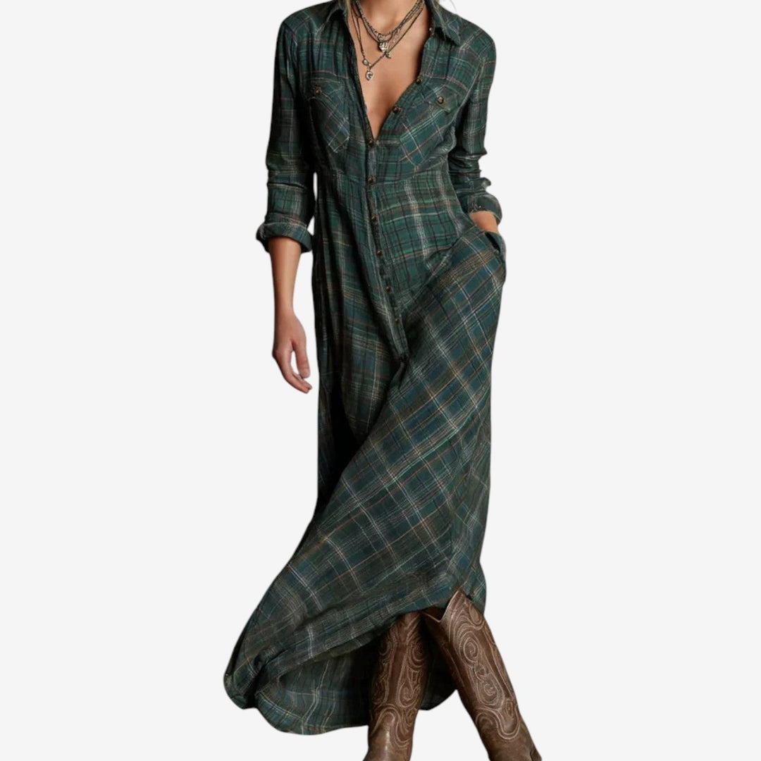 Evelisse™ | Vestido Maxi Atemporal