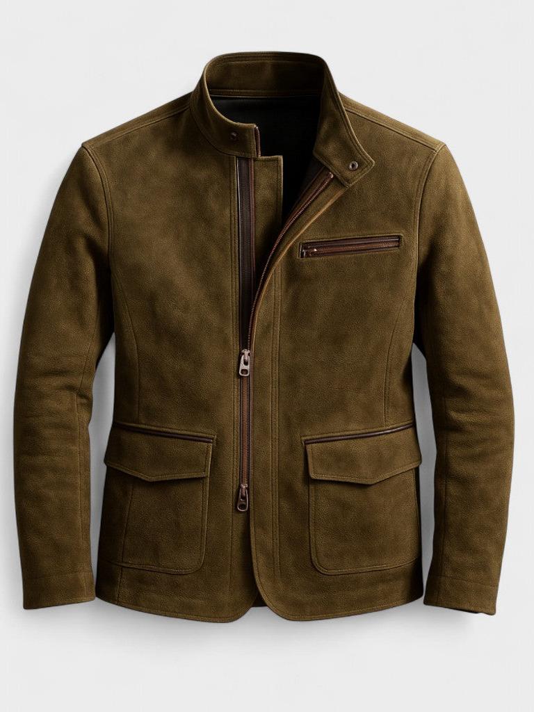 Óliver™ | Chaqueta de piel sintética premium