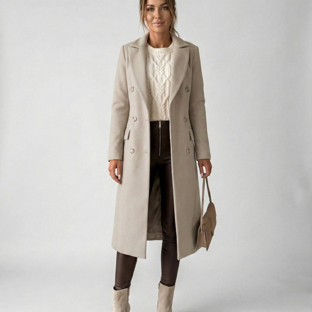 Amelia | Abrigo Largo Elegante