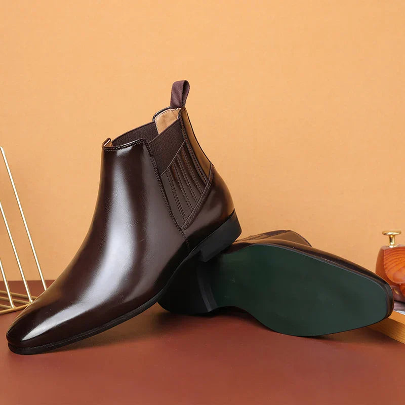 Botines de cuero sintético Peyton™
