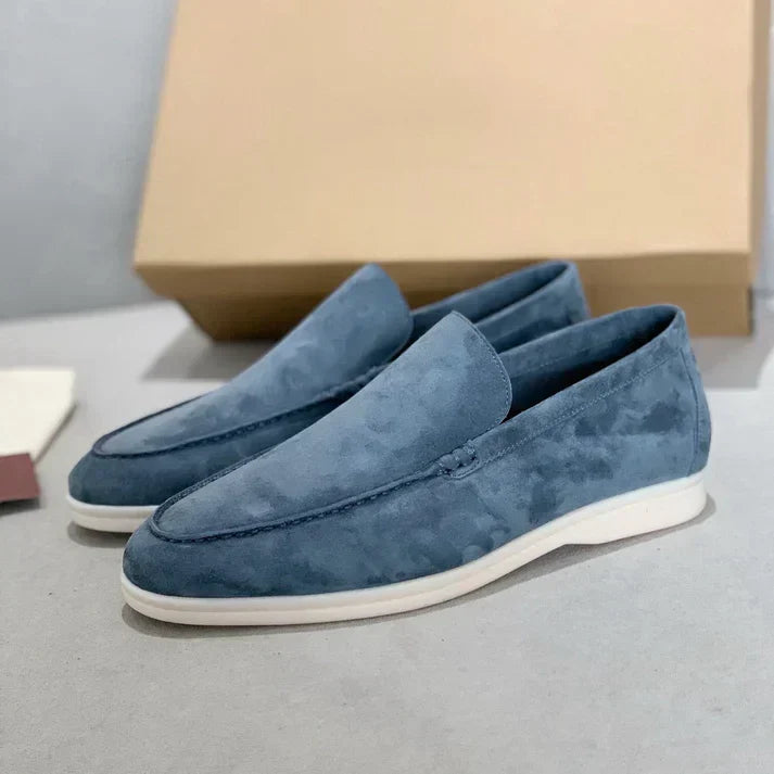 Elegant suede loafers