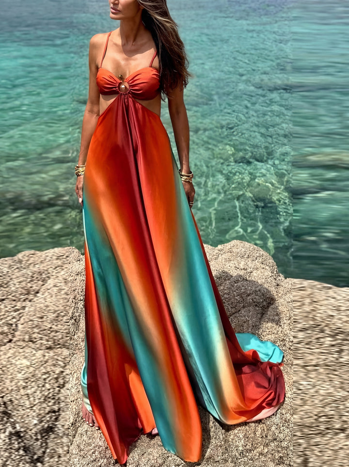 Vestido maxi Solaria