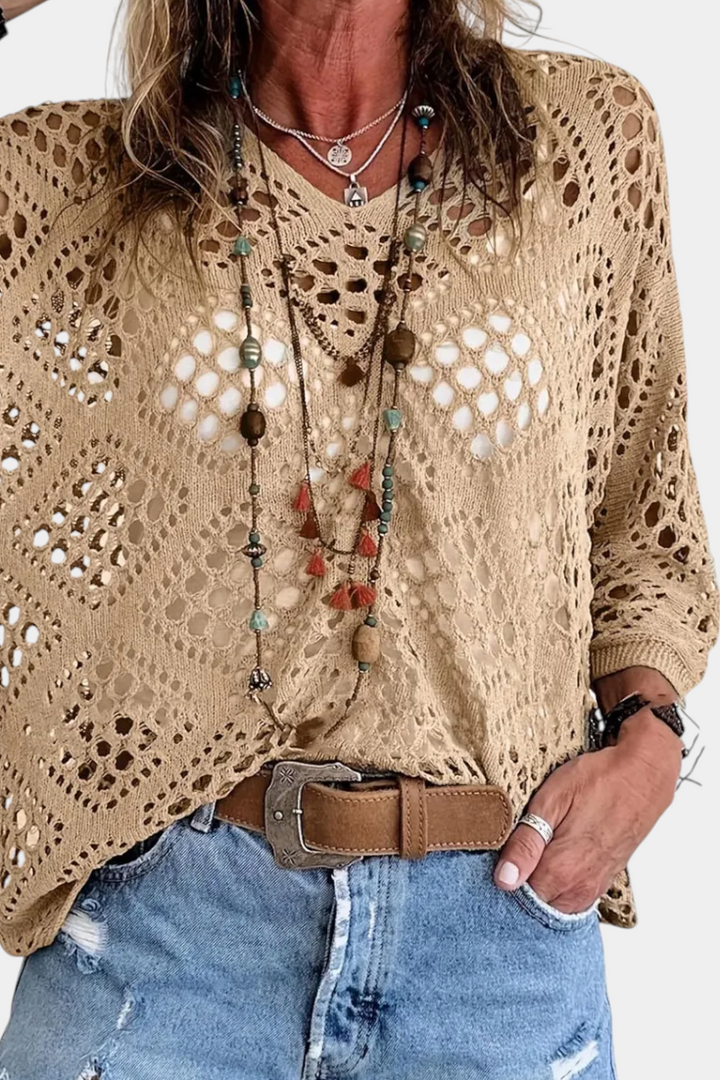 Helecho | Blusa de Encaje