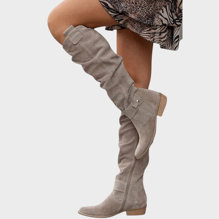 Siena | Botas de Caña Alta de Ante