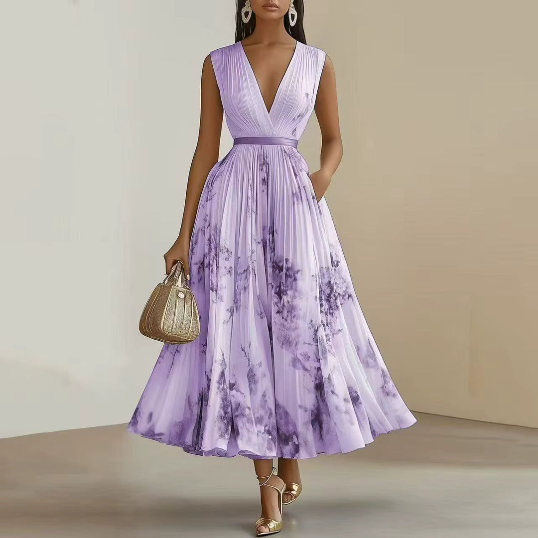 Milano™ | Vestido Maxi Plisado Elegante