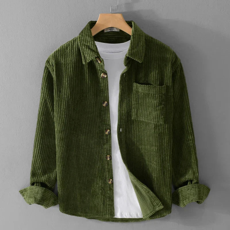 LONDRES | Sobrecamisa de pana suave