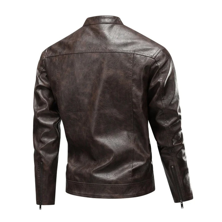 Juan™ | Chaqueta de Cuero Estilo Piloto Americano