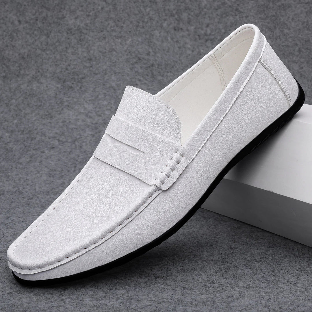 Classic Italian Leather Loafers.