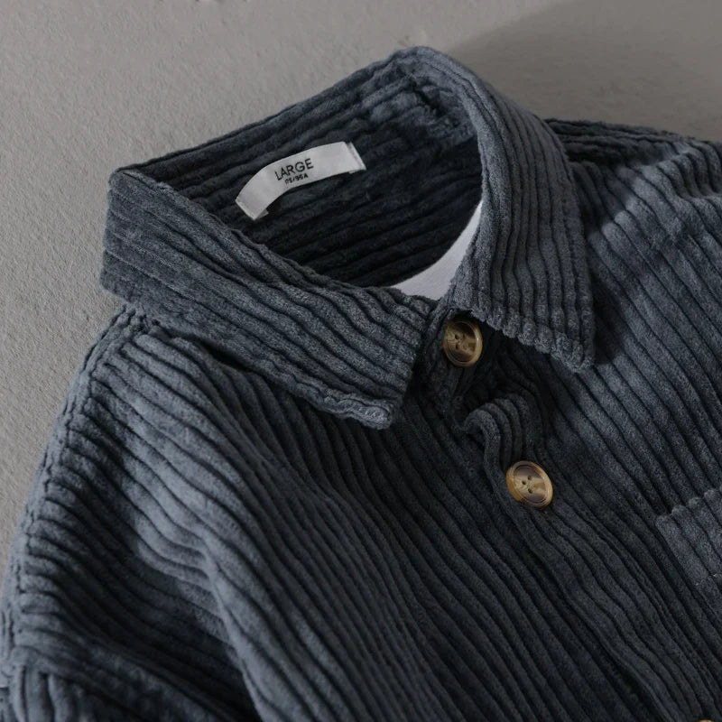 LONDRES | Sobrecamisa de pana suave