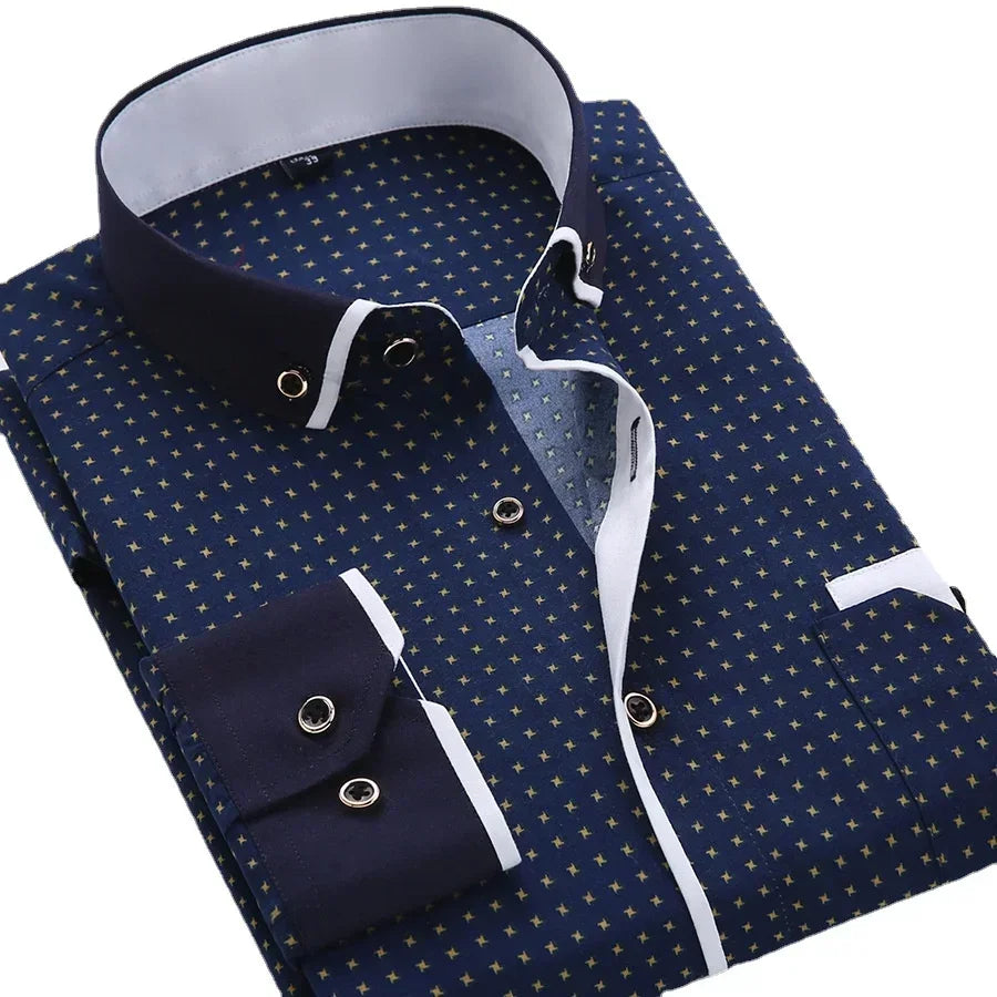 Alberto™ | Camisa clásica de manga larga.