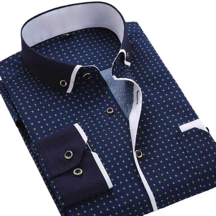 Alberto™ | Camisa clásica de manga larga.