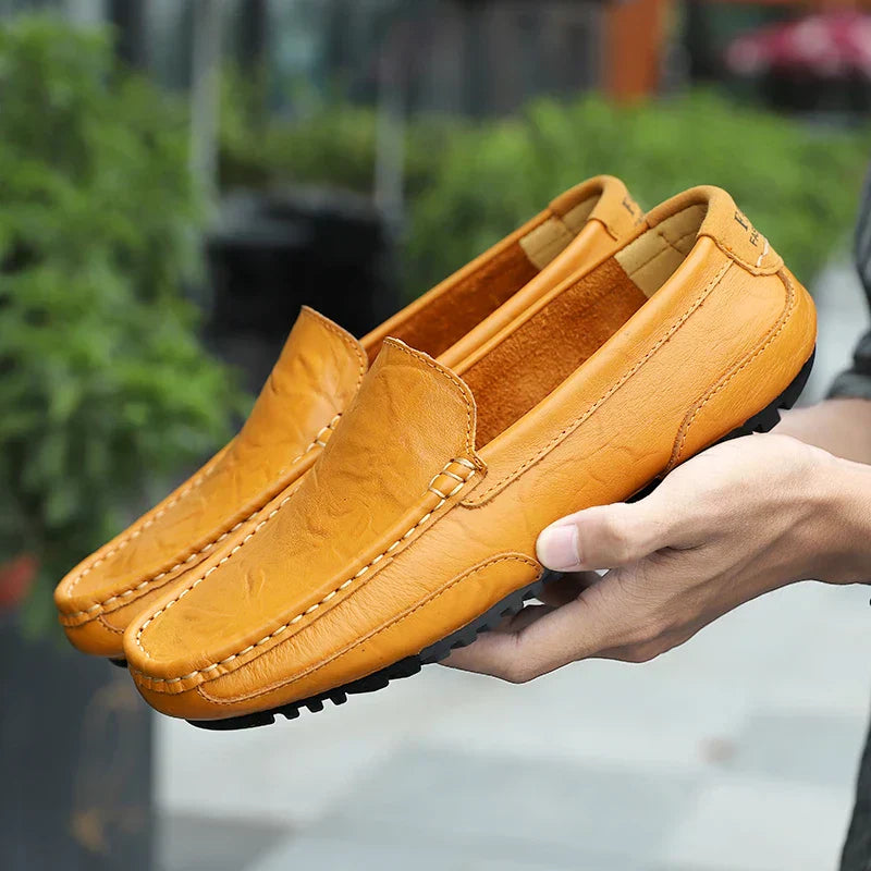 Mocasines de cuero vintage
