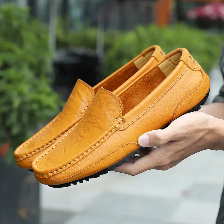 Mocasines de cuero vintage