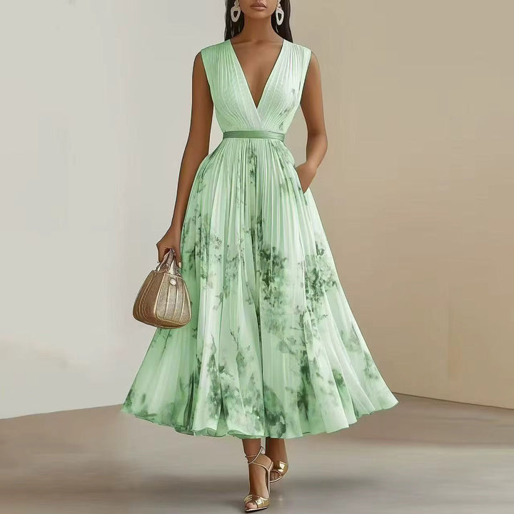Milano™ | Vestido Maxi Plisado Elegante
