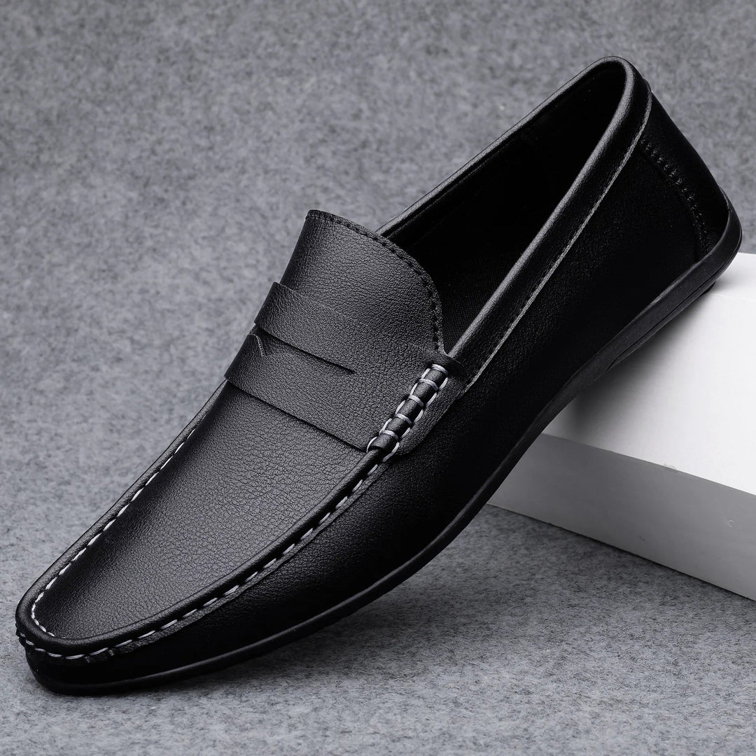 Classic Italian Leather Loafers.