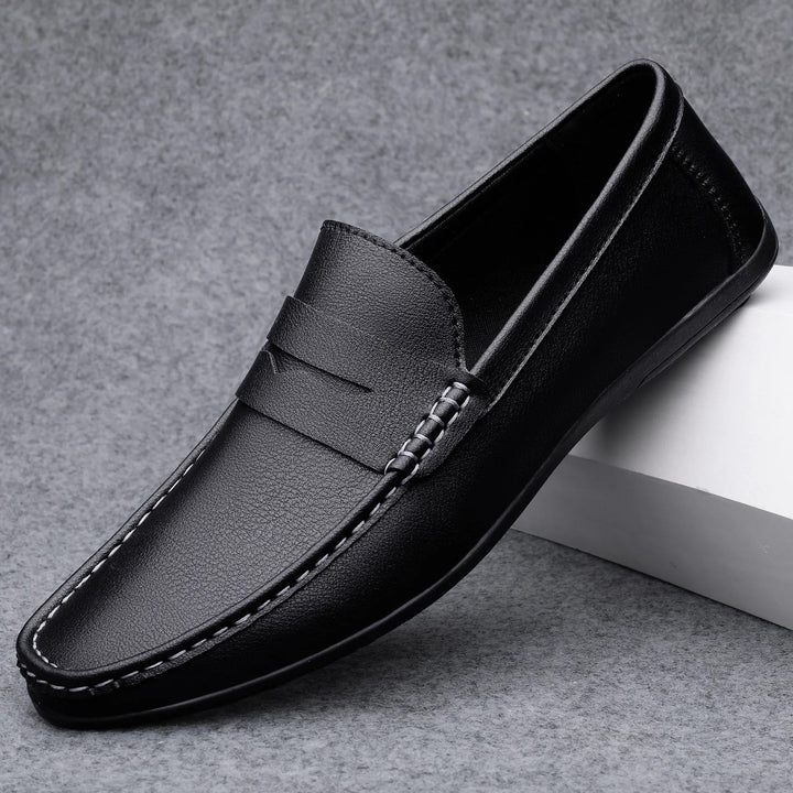 Classic Italian Leather Loafers.