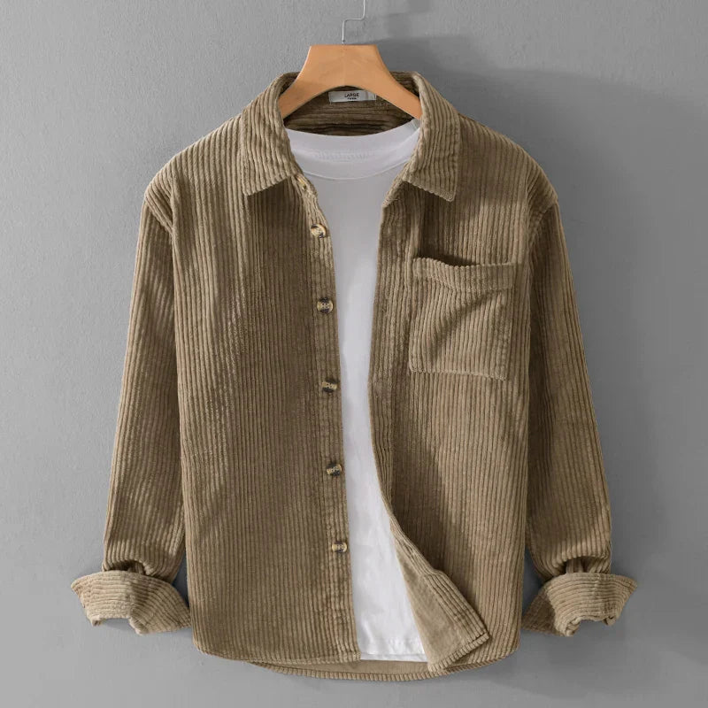 LONDRES | Sobrecamisa de pana suave