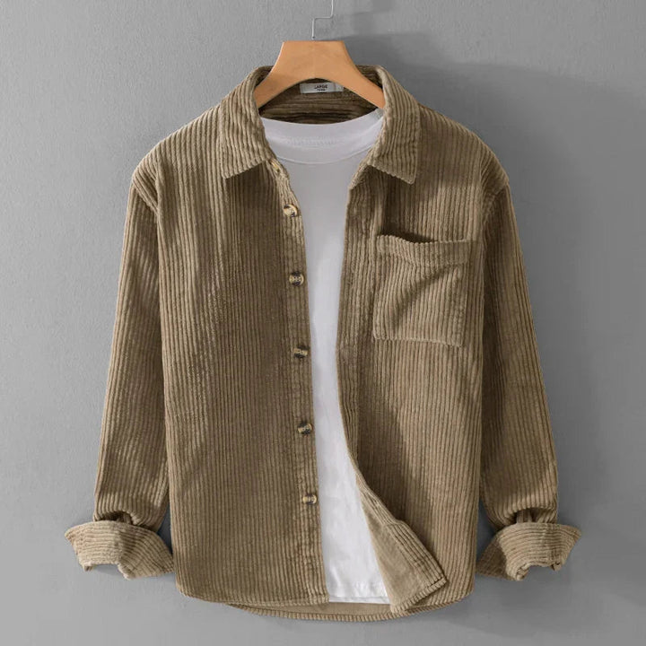 LONDRES | Sobrecamisa de pana suave