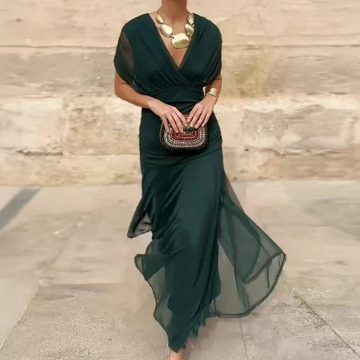 Laluna™ | Vestido Elegante Con Escote En V