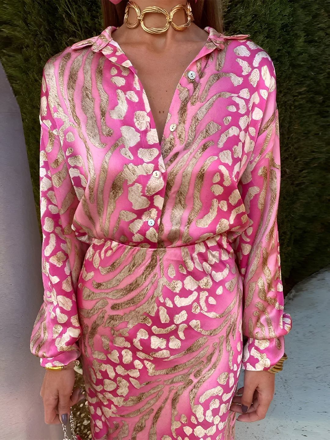 Alva | Vestido de dos piezas elegante de evento