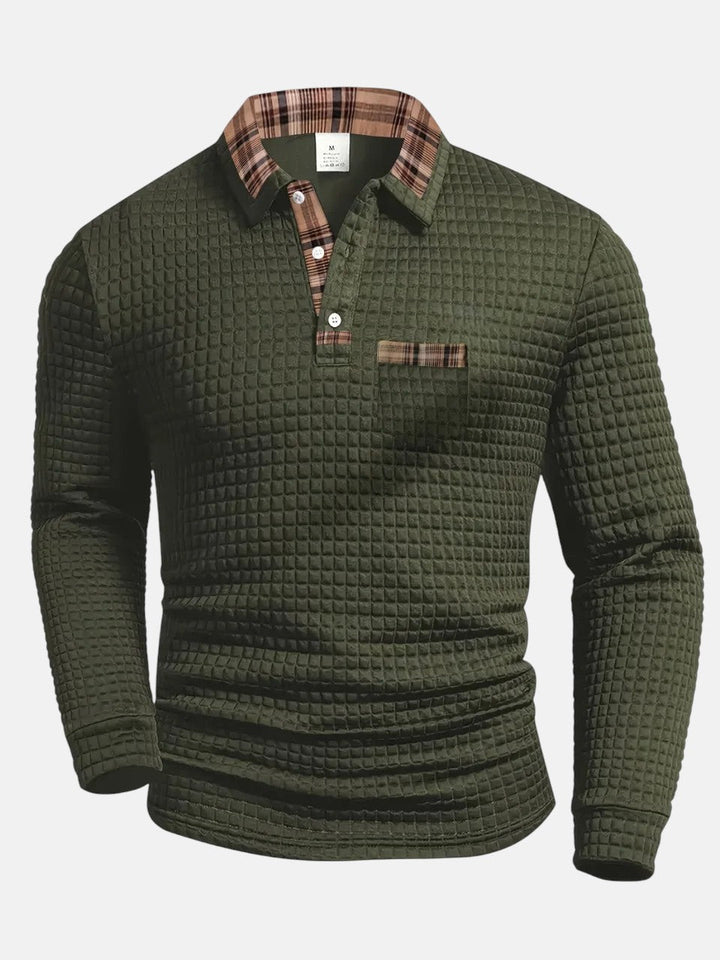 BEEKMAN | POLO CON DISEÑO DE CUADROS