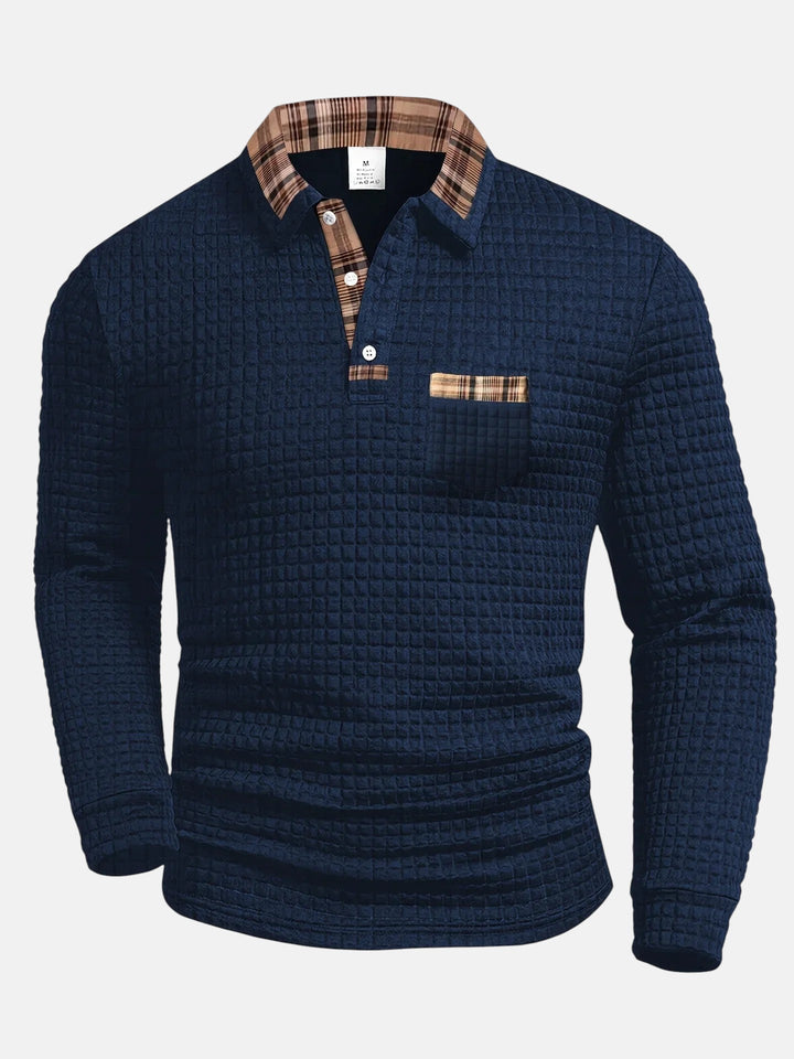 BEEKMAN | POLO CON DISEÑO DE CUADROS