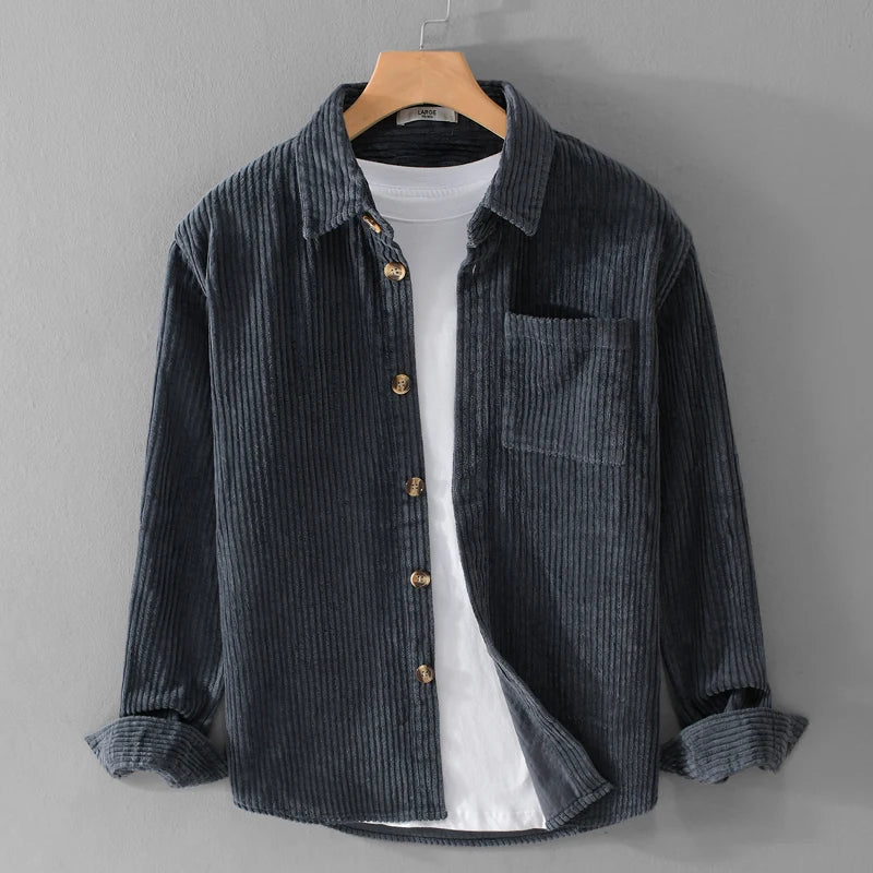 LONDRES | Sobrecamisa de pana suave
