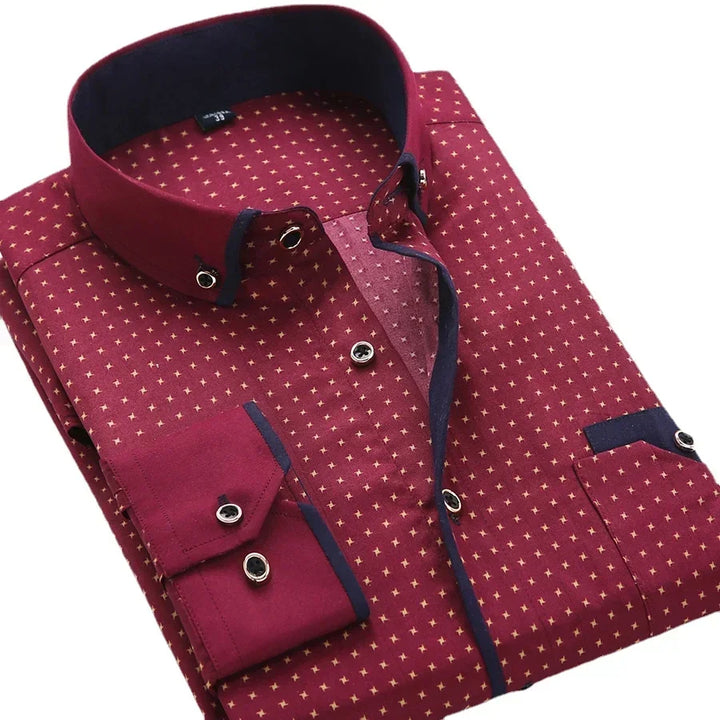 Alberto™ | Camisa clásica de manga larga.