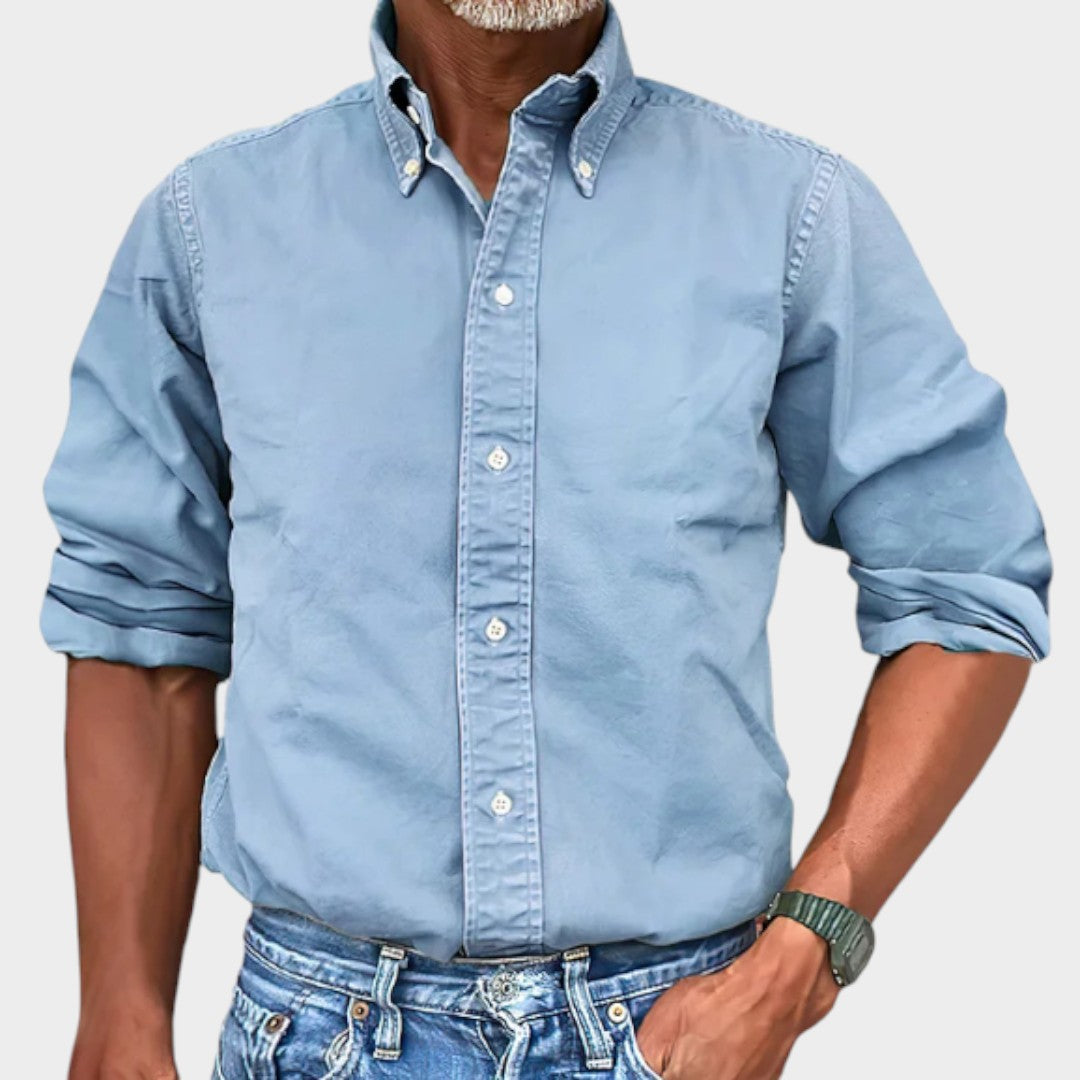 Rafael™ | Camiseta de manga larga sin arrugas