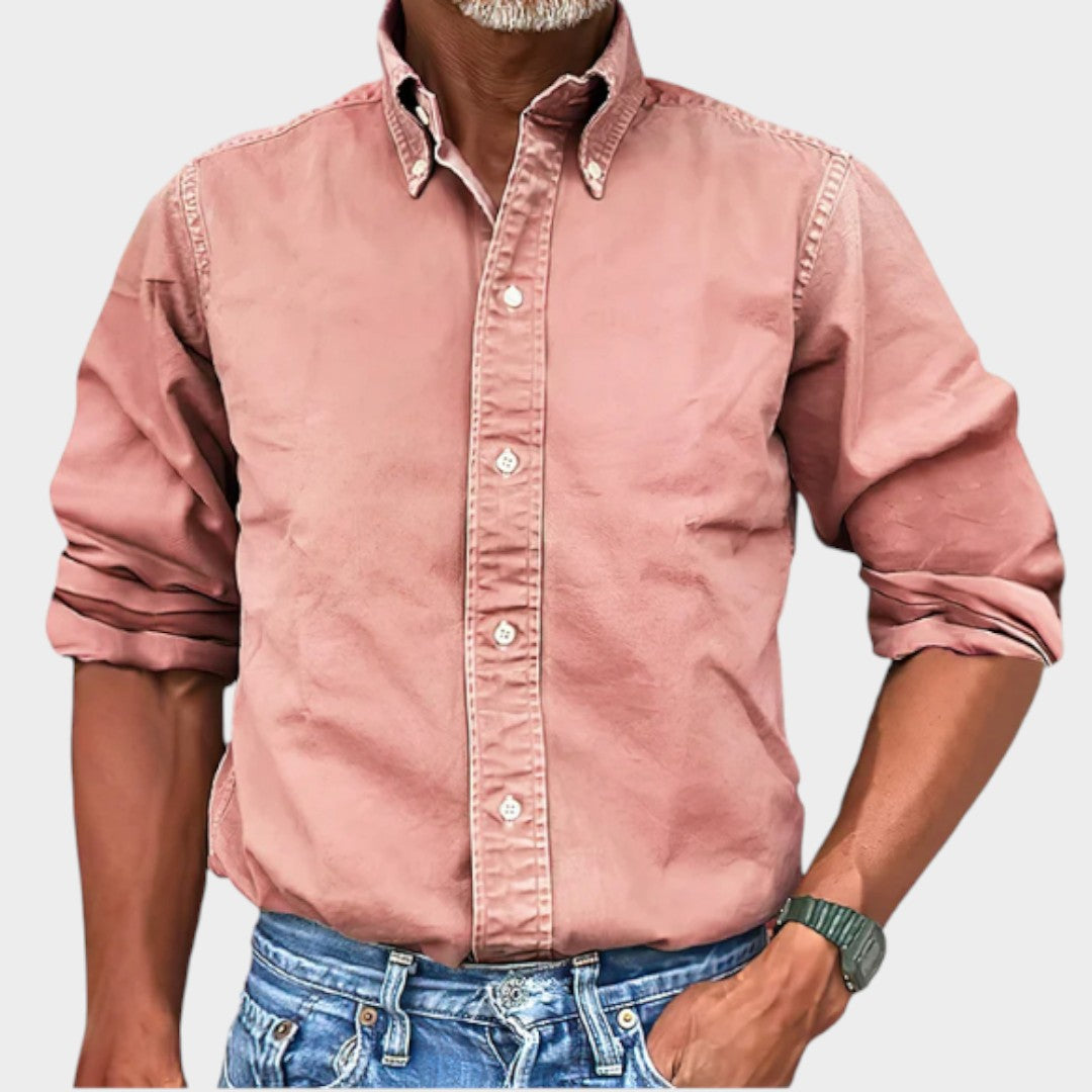 Rafael™ | Camiseta de manga larga sin arrugas