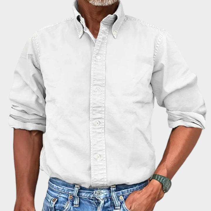 Rafael™ | Camiseta de manga larga sin arrugas