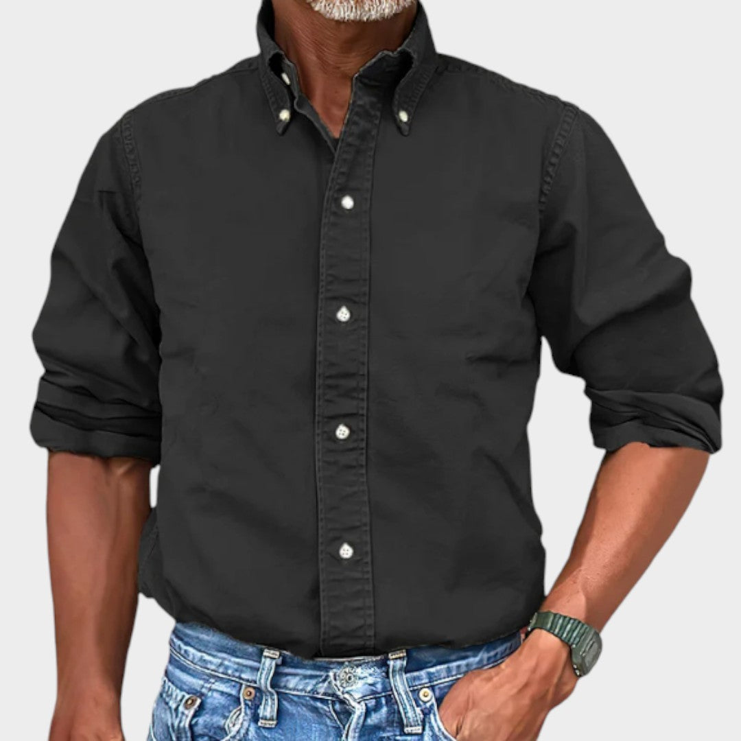 Rafael™ | Camiseta de manga larga sin arrugas