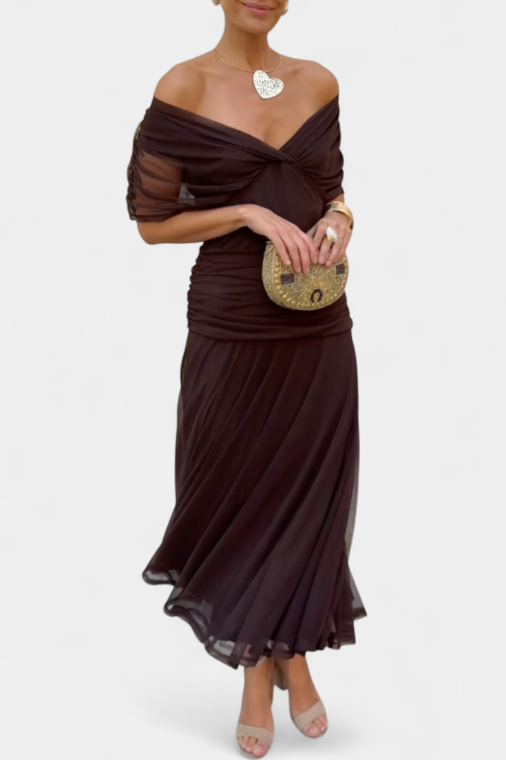 Laluna™ | Vestido Elegante Con Escote En V