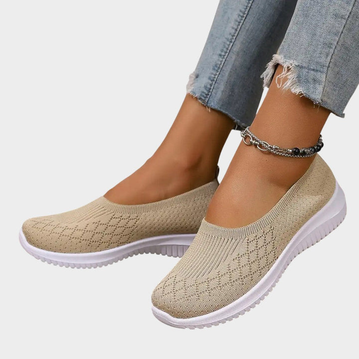 Sofina™ | Zapatos antideslizantes y transpirables sin cordones.