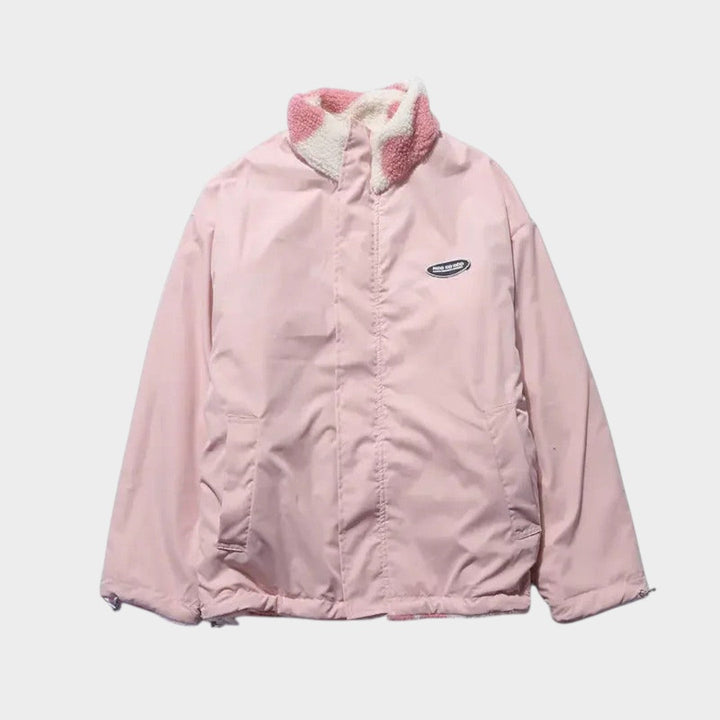 Diana™ | Chaqueta reversible con estampado de corazones y diseño cómodo