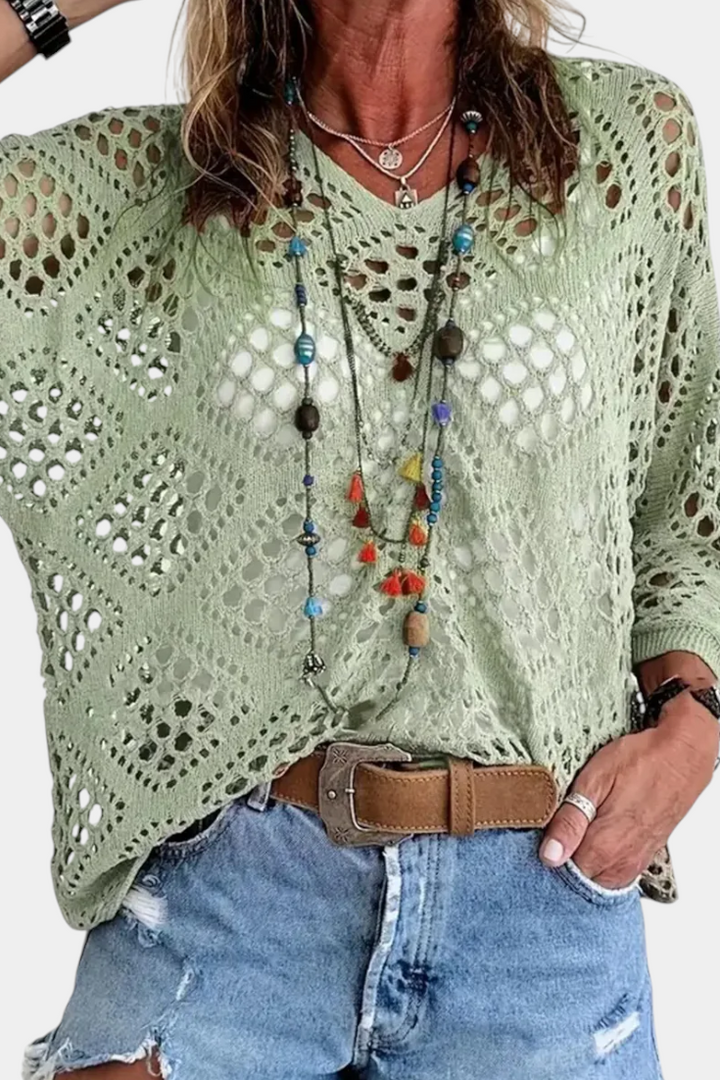 Helecho | Blusa de Encaje