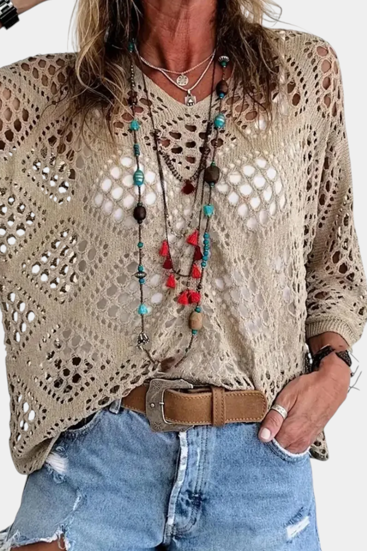 Helecho | Blusa de Encaje
