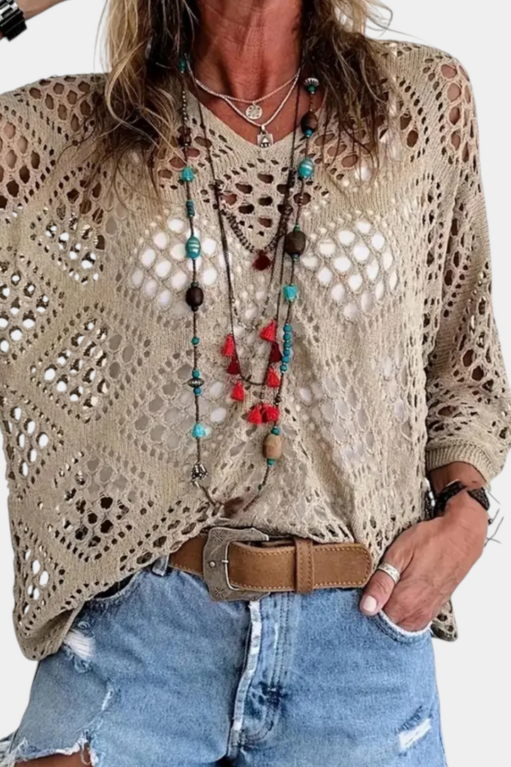 Helecho | Blusa de Encaje