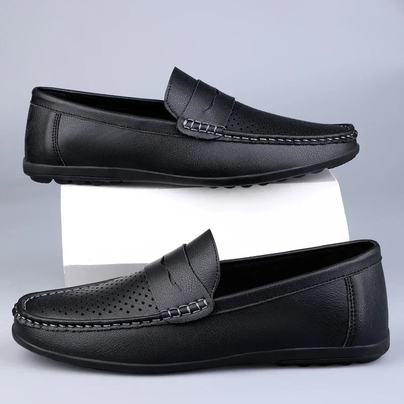 Classic Italian Leather Loafers.