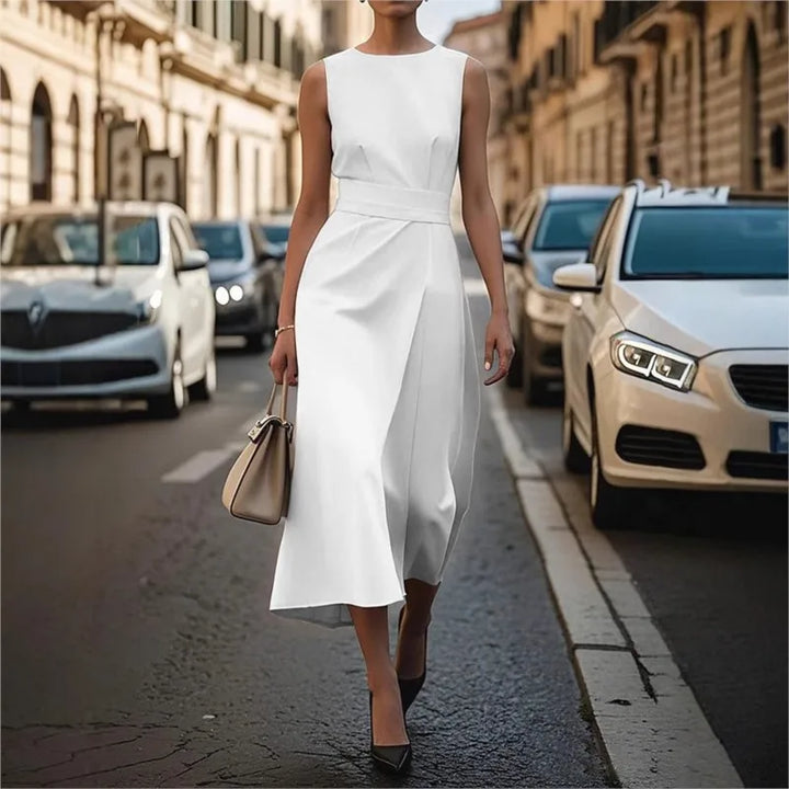 Ryve™ | Vestido Elegante de Cuello Redondo