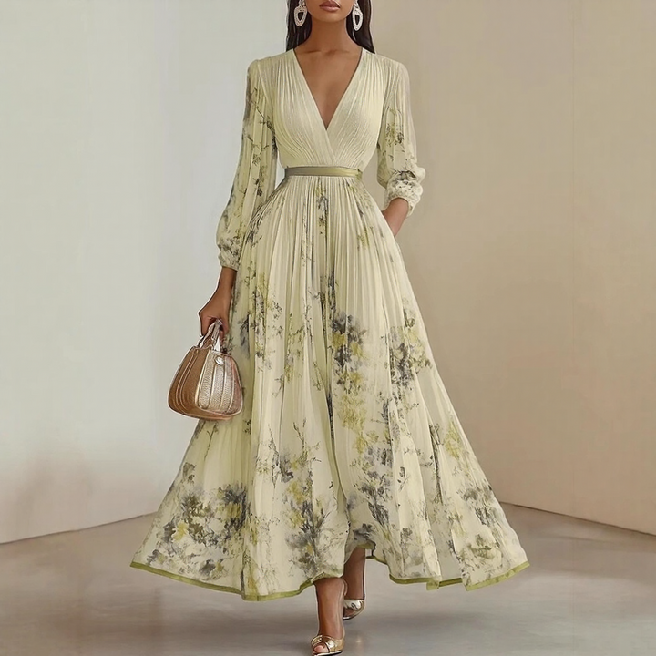 Milano™ | Vestido Maxi Plisado Elegante
