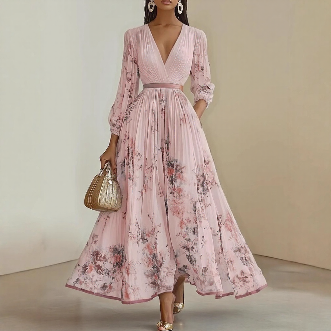 Milano™ | Vestido Maxi Plisado Elegante