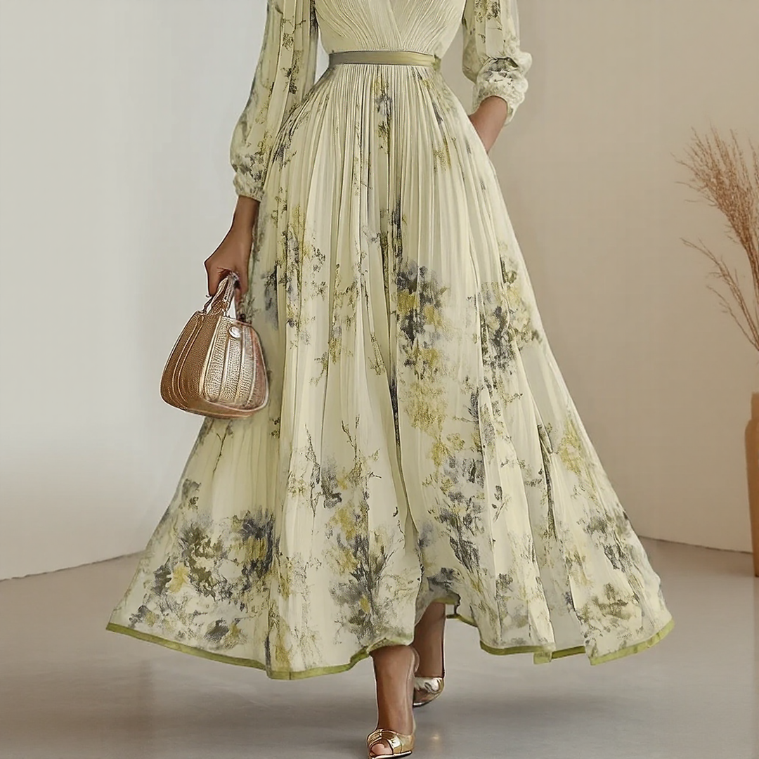 Milano™ | Vestido Maxi Plisado Elegante