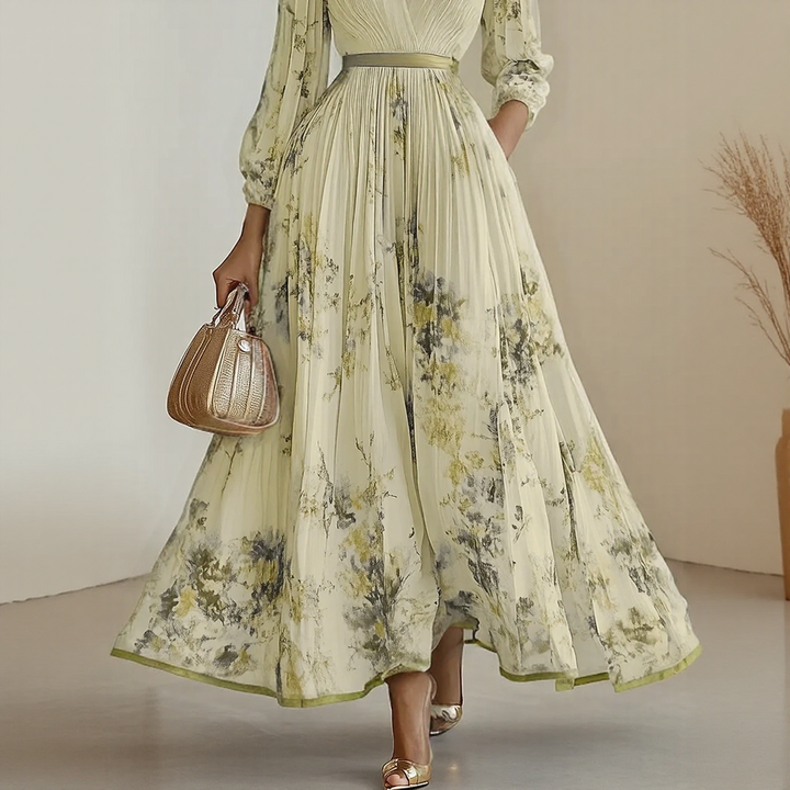 Milano™ | Vestido Maxi Plisado Elegante