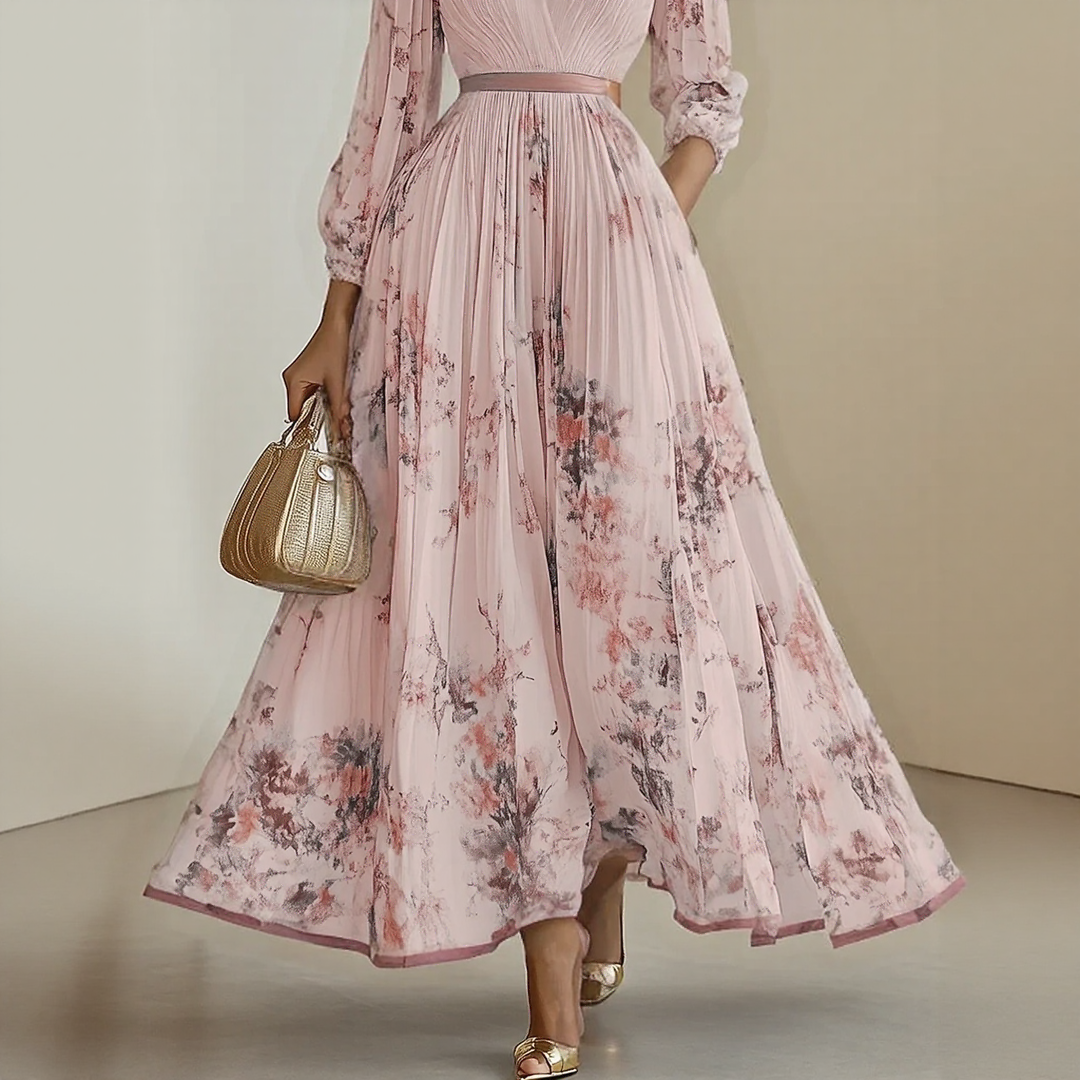 Milano™ | Vestido Maxi Plisado Elegante
