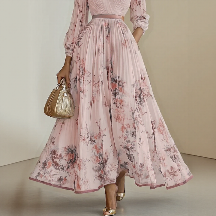 Milano™ | Vestido Maxi Plisado Elegante