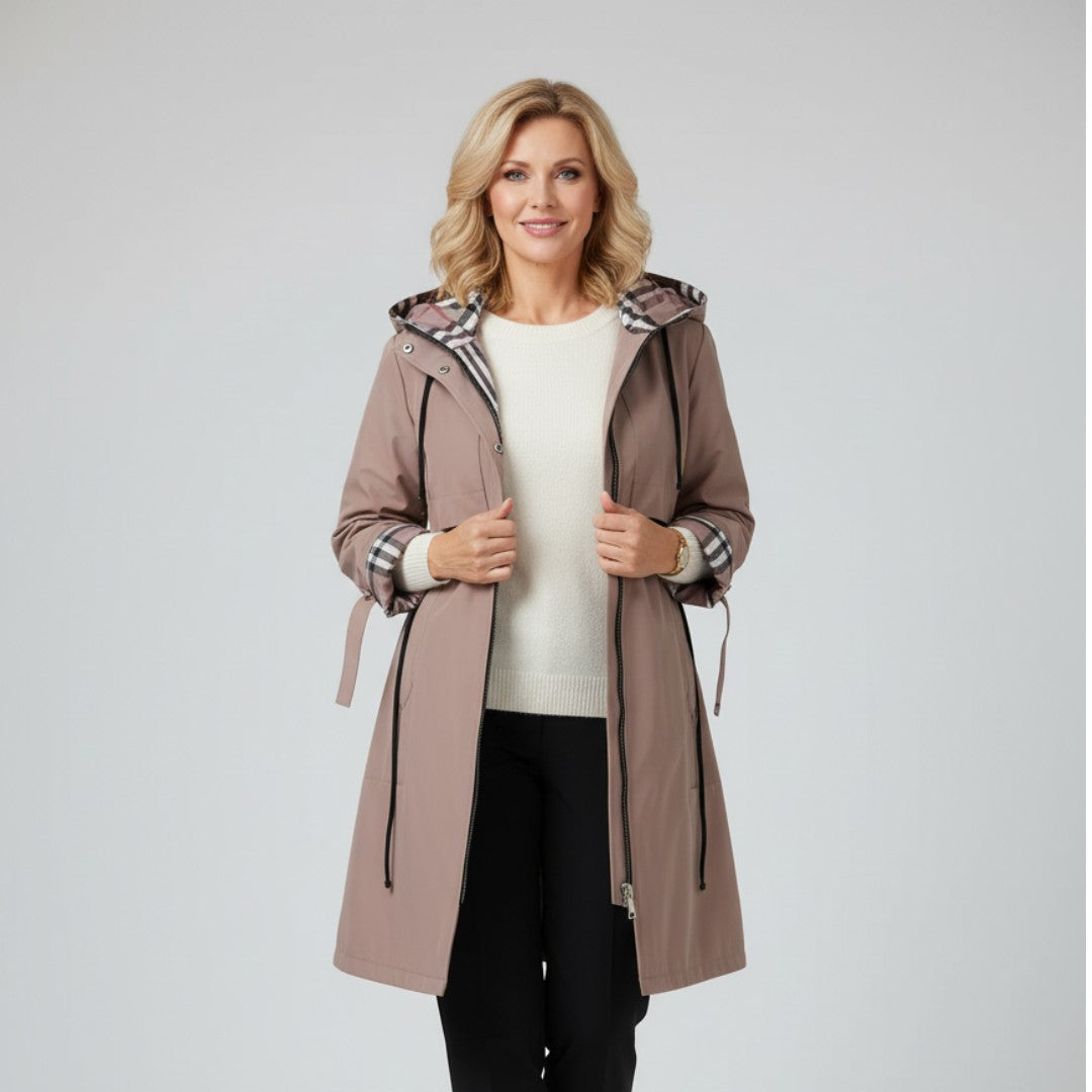 Selena | Abrigo Impermeable y Cortaviento