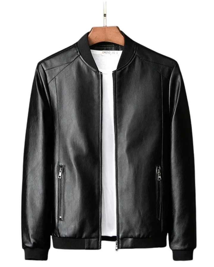 Martín™ | Chaqueta de cuero de motorista